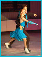 ice dancing