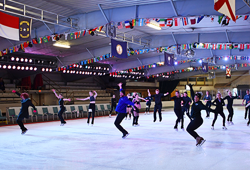 Show Skating at the Ice Chalet